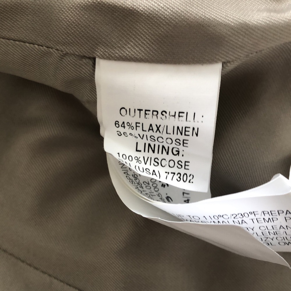 Zara Ruffle Linen Jacket - Picture 7 of 7